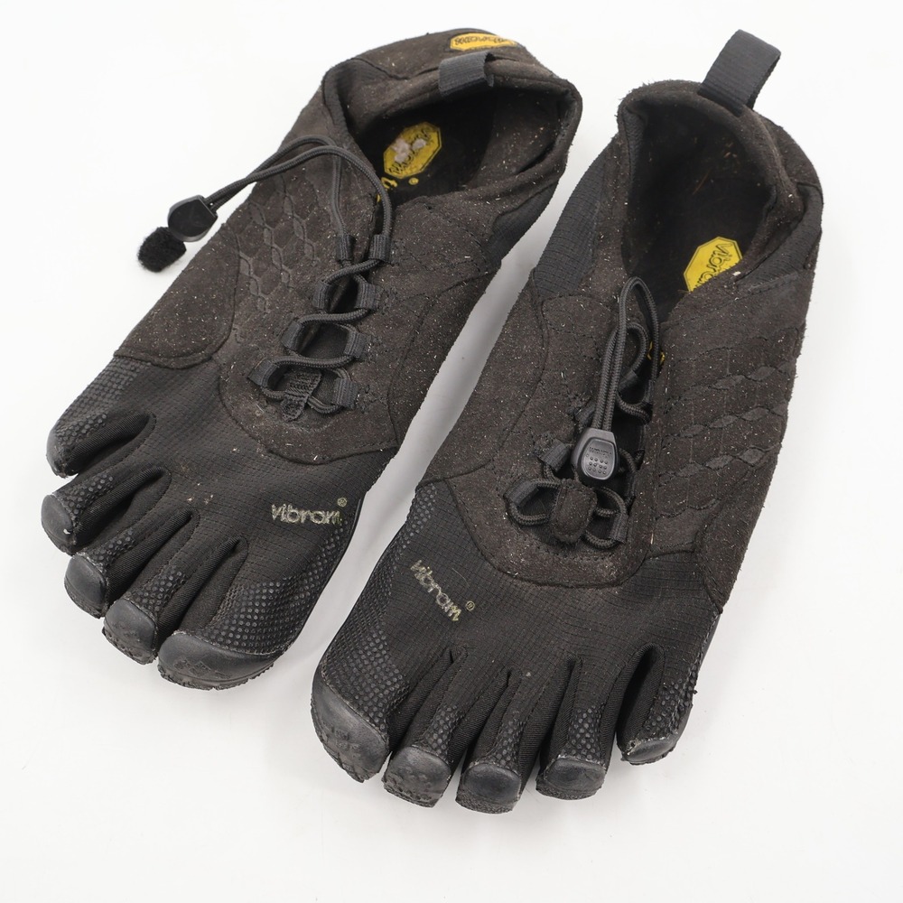 Vibram FiveFingers V-Trail 2.0 Womens 39 Black Minimalist Trail Running Shoes